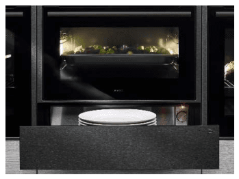 ASKO Black Steel Warming Drawer
