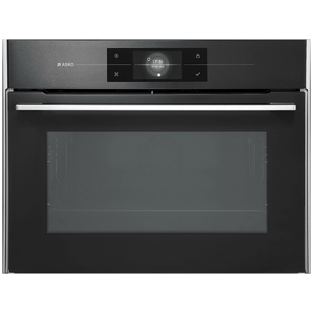 ASKO Elements Pearl Black 45cm Combi Microwave Oven